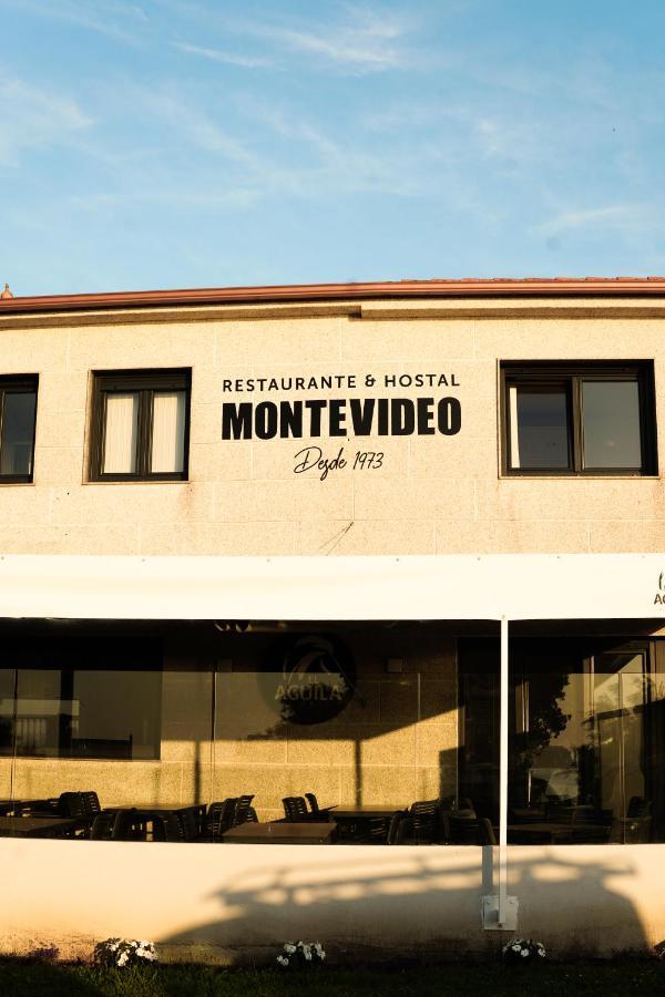 Hostal Montevideo Beachfront Nigrán Buitenkant foto